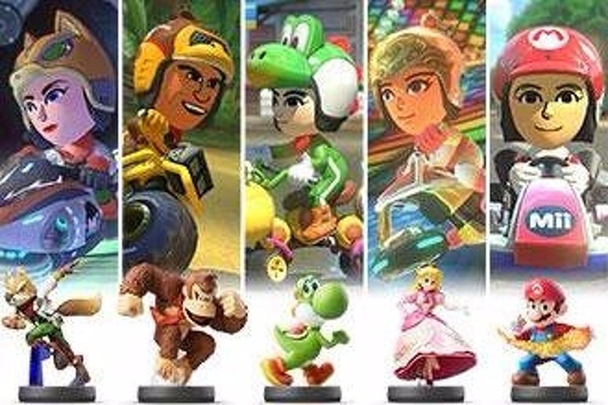 picture Amiibo Mario Kart 8 Wii U