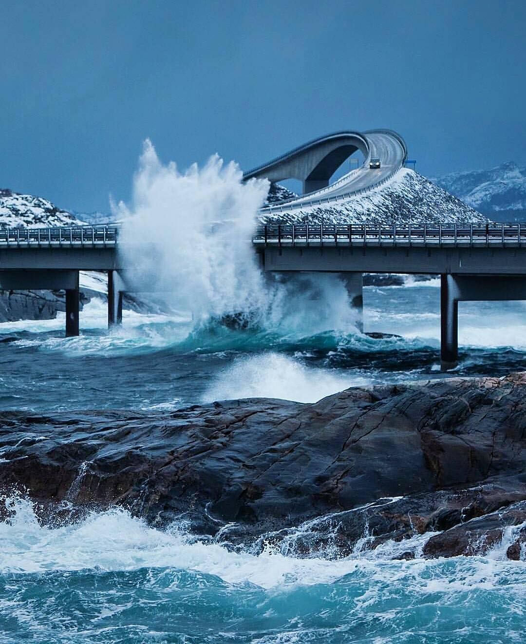 pic Atlantic Ocean Road Norway Images