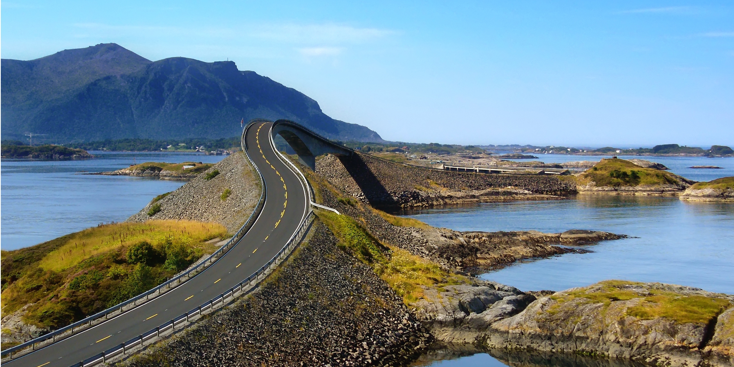 pic Atlantic Ocean Road Norway Wallpaper
