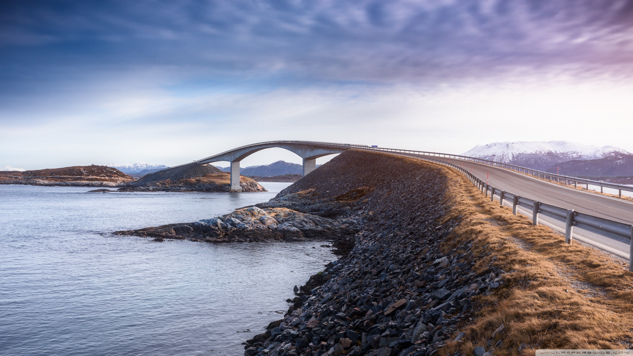 pix Atlantic Ocean Road Norway Wallpaper