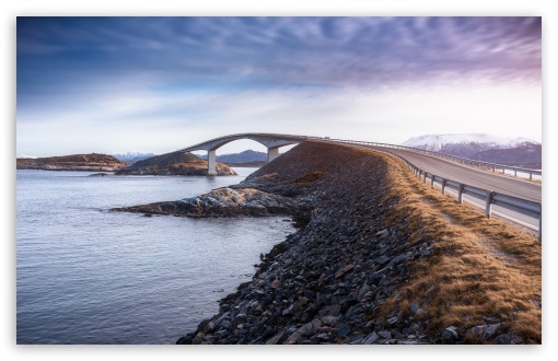 pix Atlantic Ocean Road Norway Wallpaper