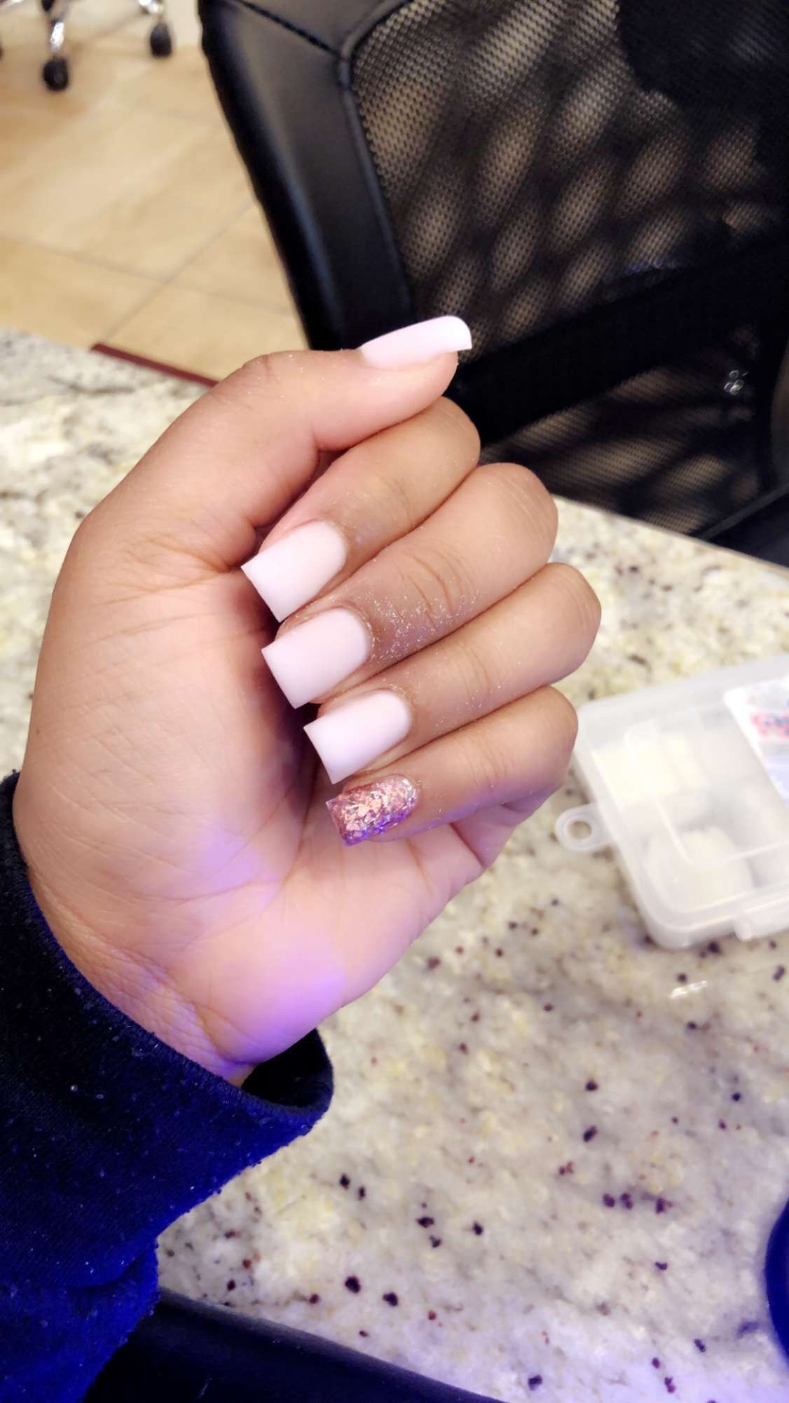 wallpapers Baddie Short Square Nails