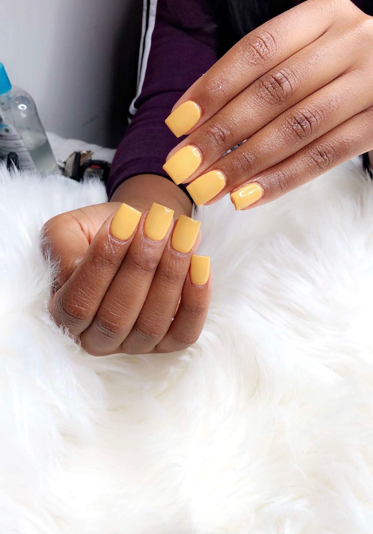 photo Baddie Short Square Nails