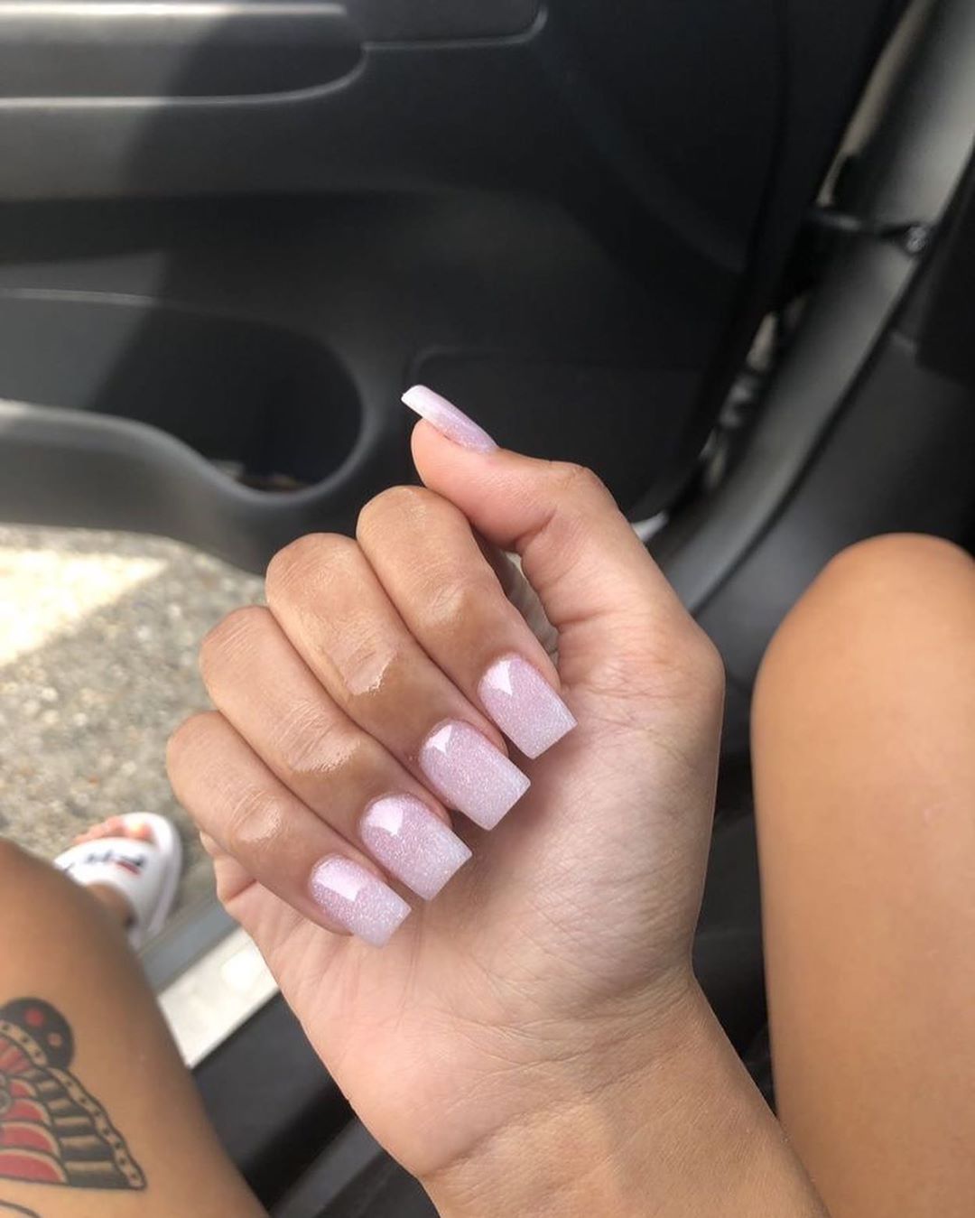 picture Baddie Short Square Nails