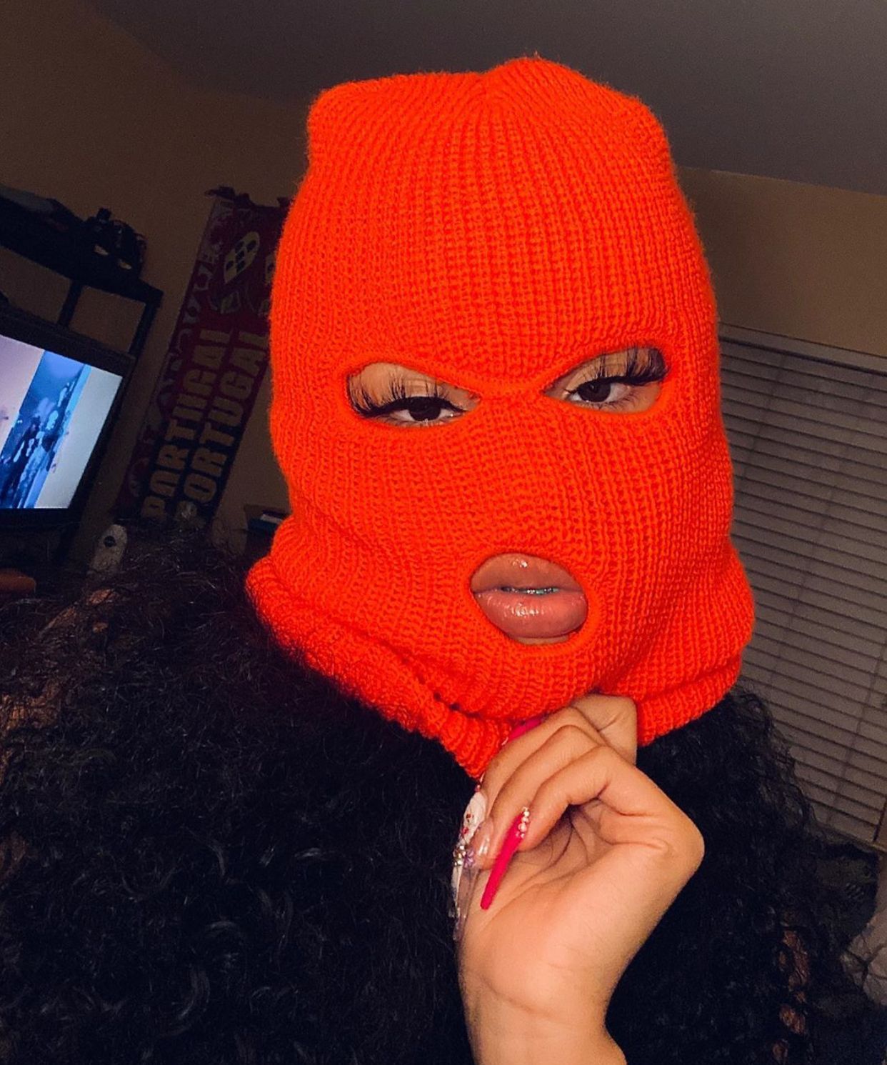 photo Balaclava Aesthetic Gif