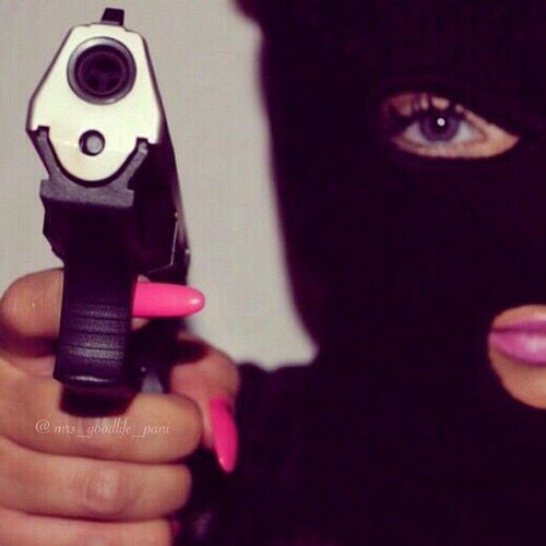 wallpapers Balaclava Aesthetic Gun