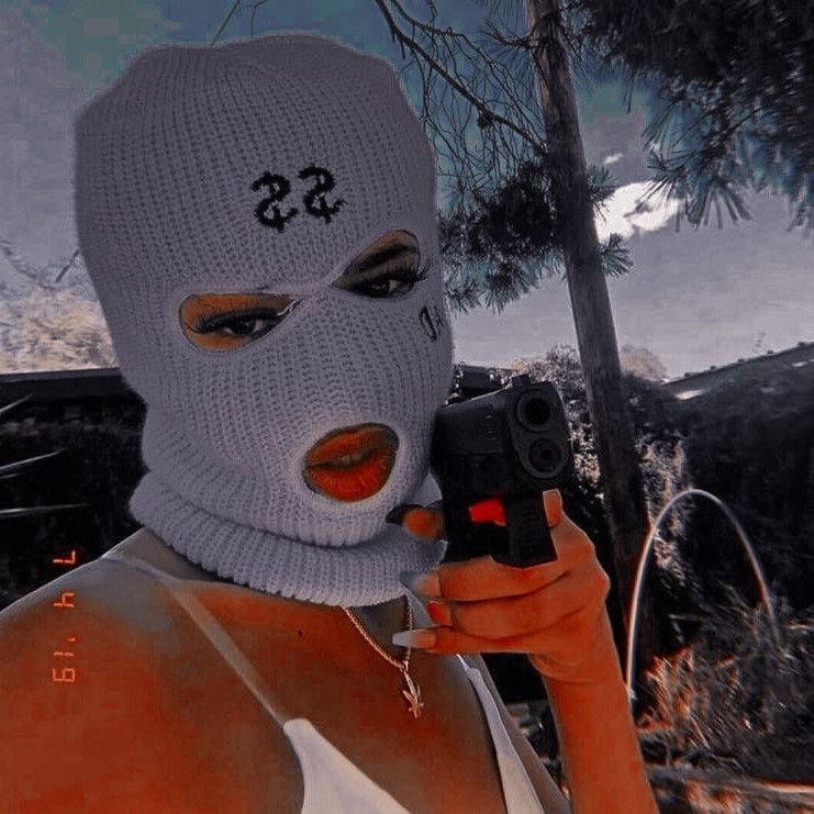 wallpapers Balaclava Aesthetic Gun