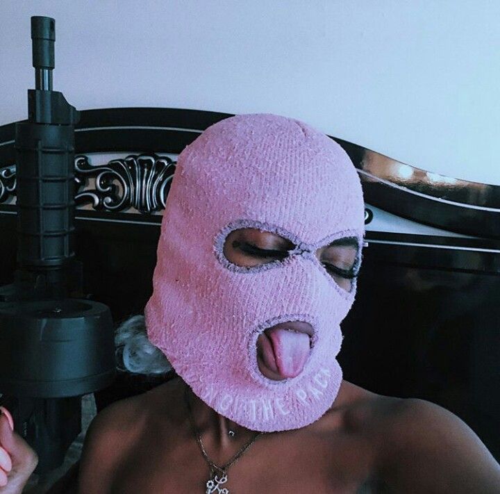 pix Balaclava Aesthetic Gun