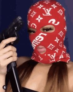 pix Balaclava Aesthetic Gun