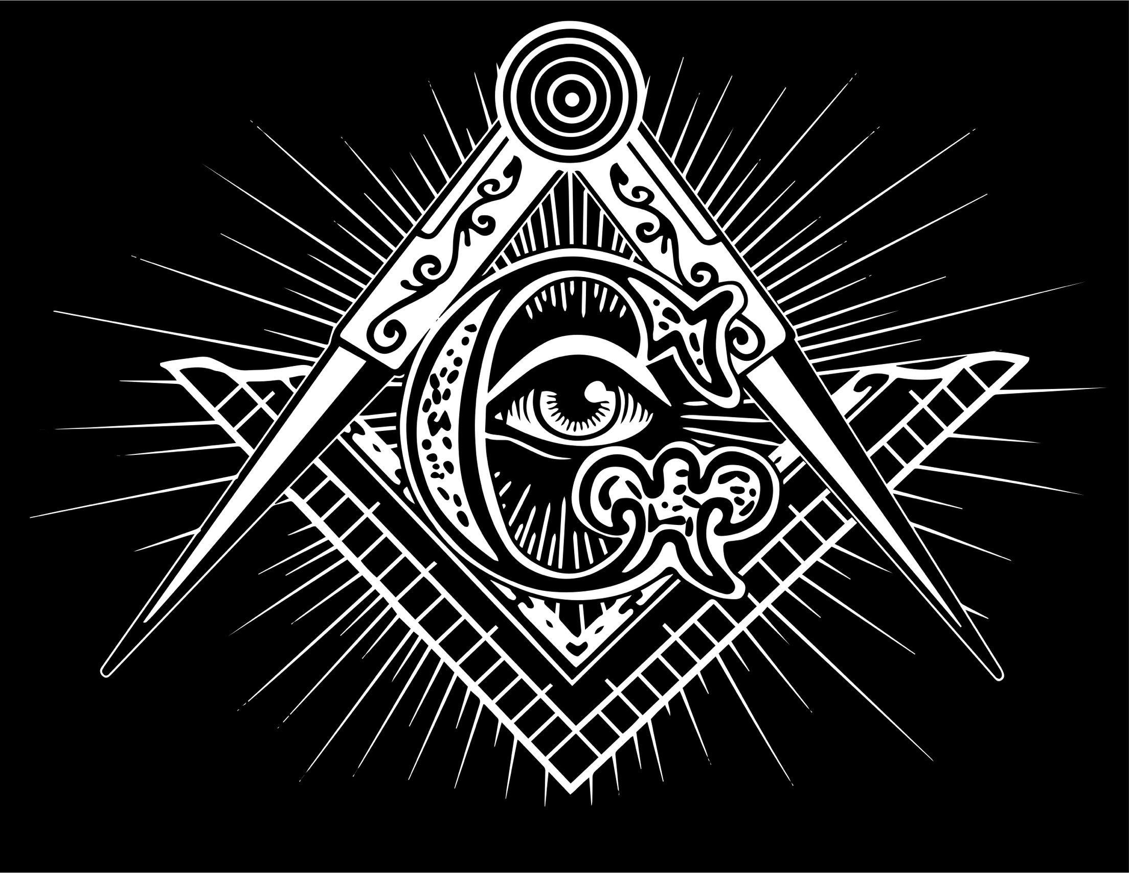 wallpapers Black Freemason Wallpaper