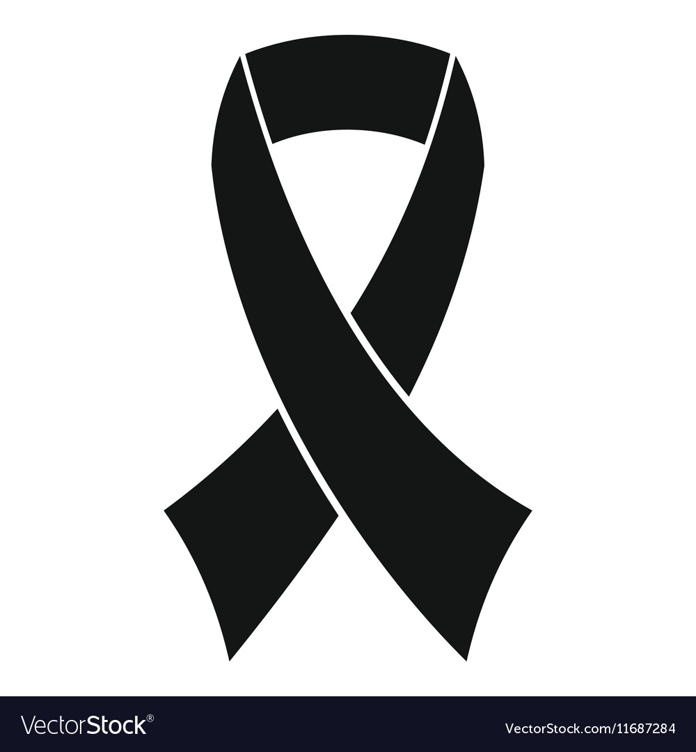 pic Breast Cancer Ribbon Black And White