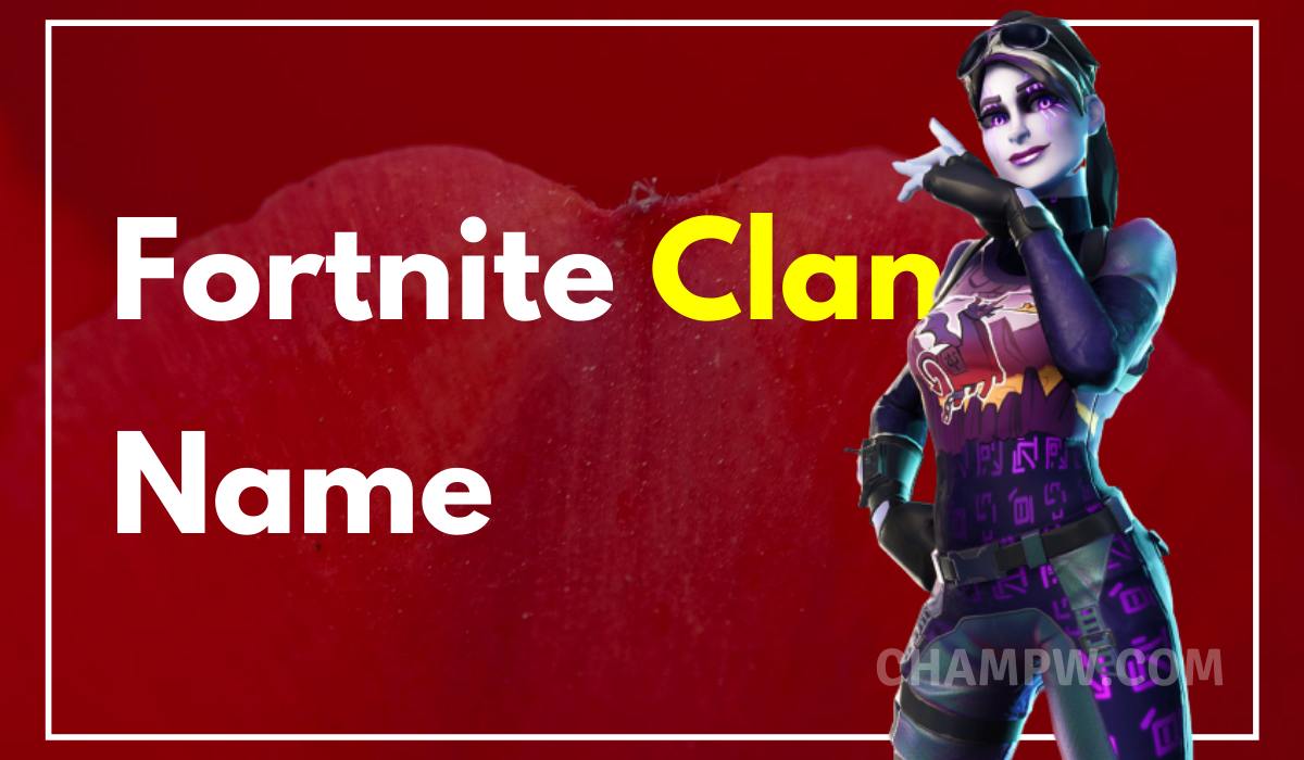 pic Cool Clan Names For Fortnite