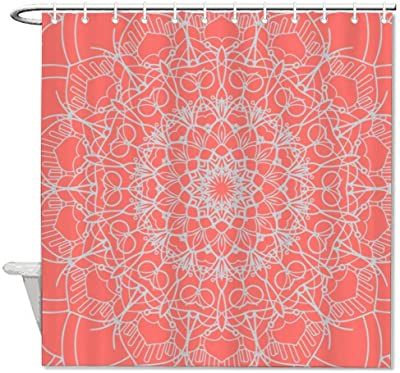 Featured image of post Coral Color Coral Shower Curtain