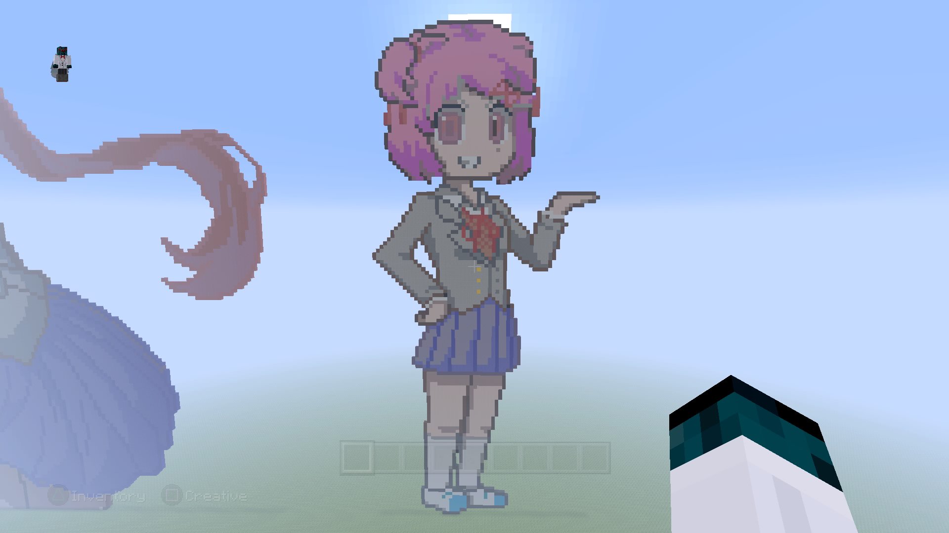 photo Ddlc Natsuki Pixel Art