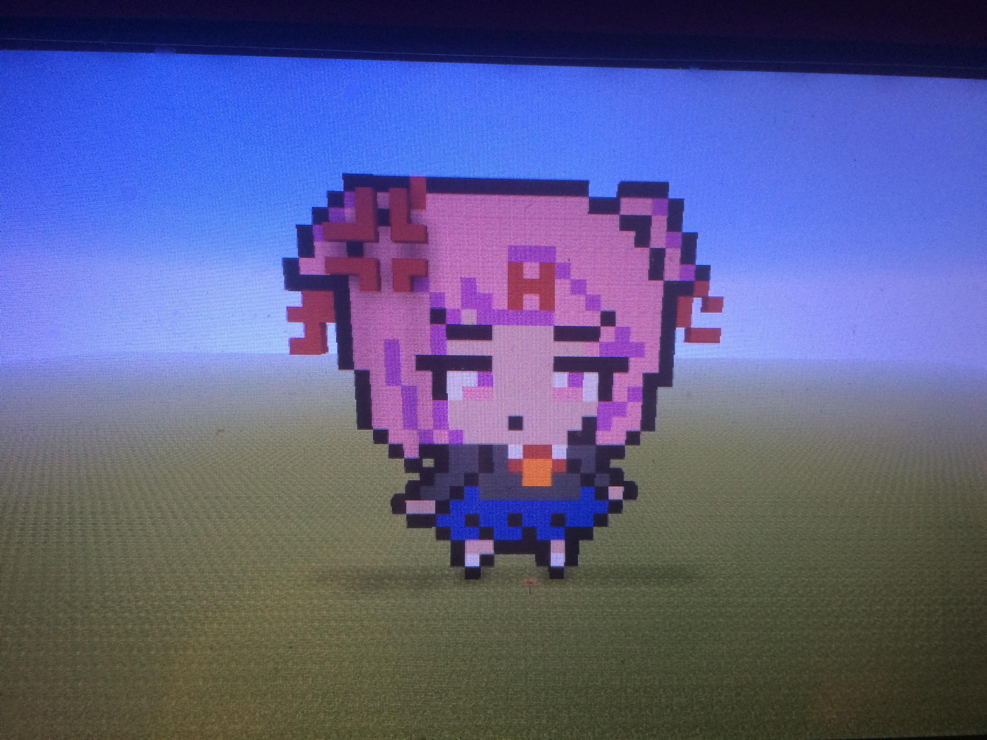 wallpapers Ddlc Natsuki Pixel Art