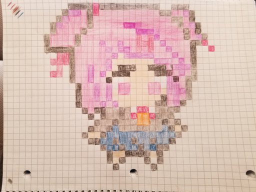 picture Ddlc Pixel Art Grid