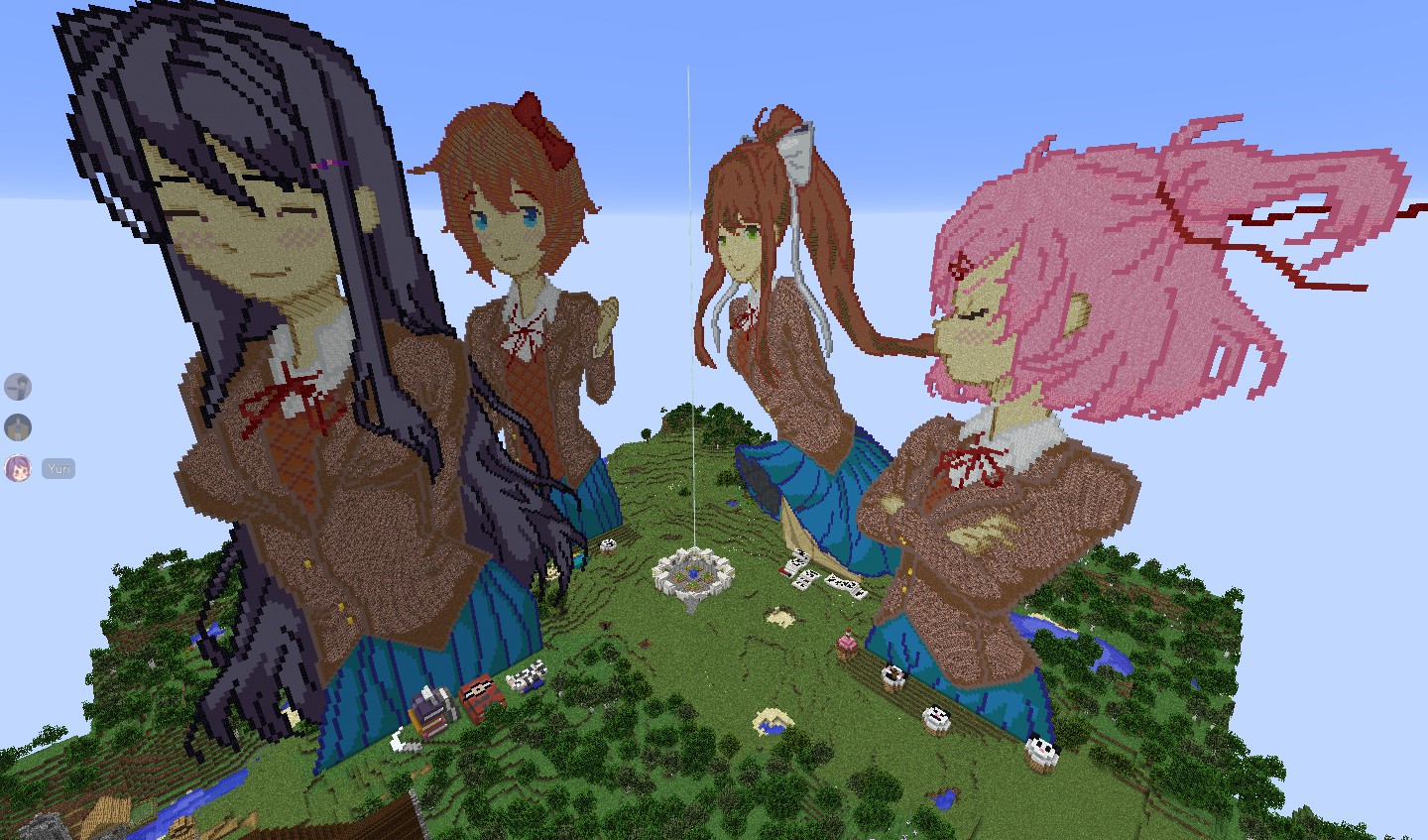 picture Ddlc Pixel Art