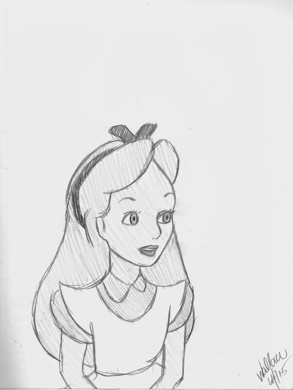 images Disney Alice In Wonderland Sketches