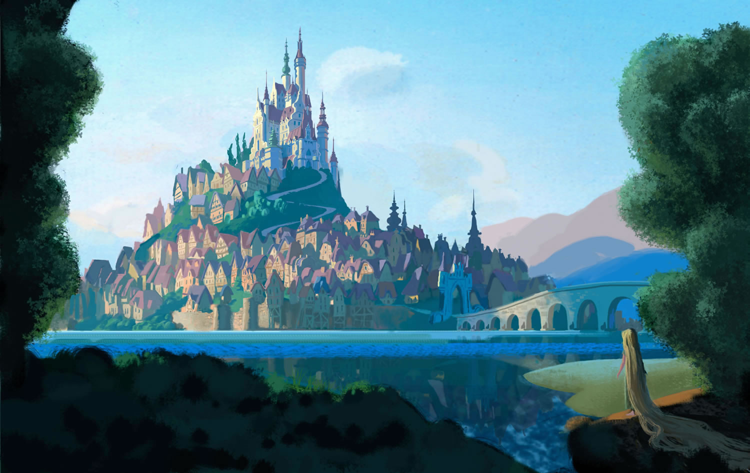 pix Disney Concept Art Wallpaper