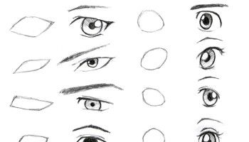 pics Eye Drawing Anime Boy