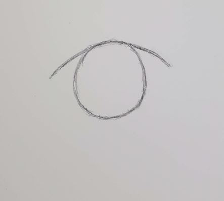 photo Eye Drawing Anime Cute