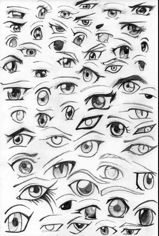 picture Eye Drawing Anime Male