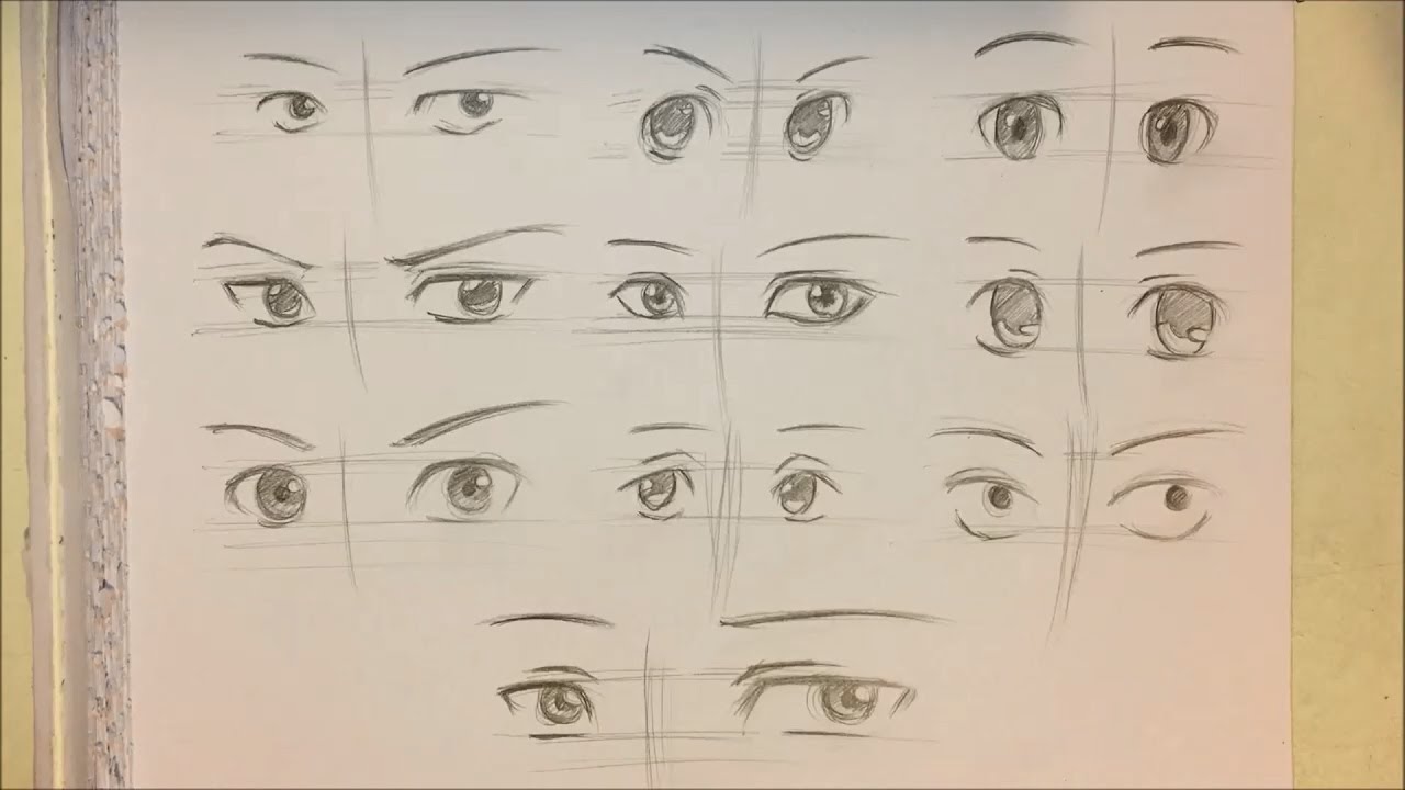 images Eye Drawing Anime Male