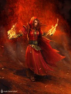 Featured image of post Fantasy Art Fire Mage