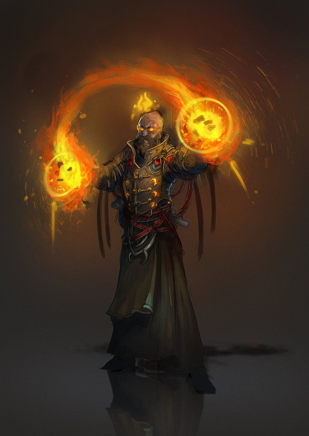 pix Fantasy Art Fire Mage