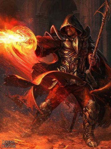 pic Fantasy Art Fire Mage