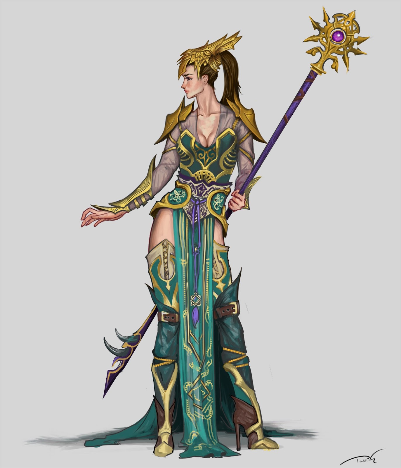 pic Fantasy Mage Concept Art