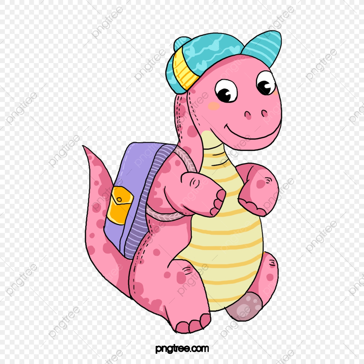 picture Female Cartoon Dinosaur Png