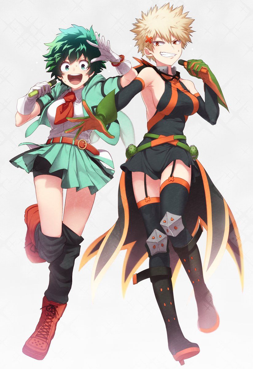 pix Female Katsuki Bakugou Female My Hero Academia Characters