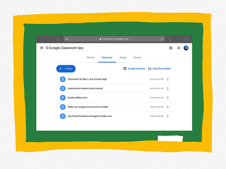 photo G Suite Classroom