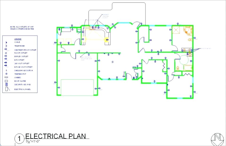 photo House Electrical Plan Australia