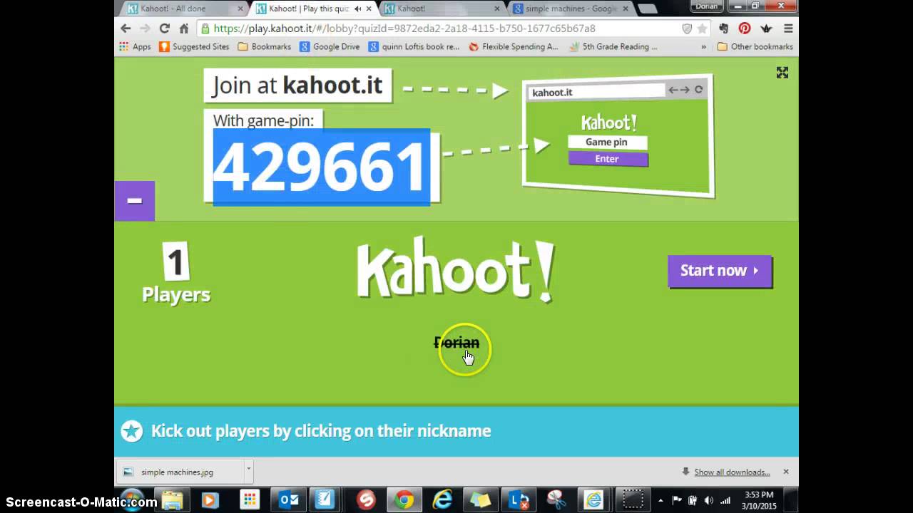 pics How Do You Make A Kahoot Game Pin