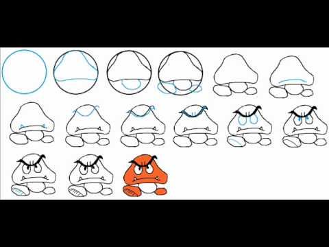 Featured image of post How To Draw Mario Characters Step By Step