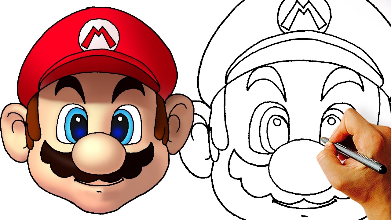 picture How To Draw Mario Characters Step By Step