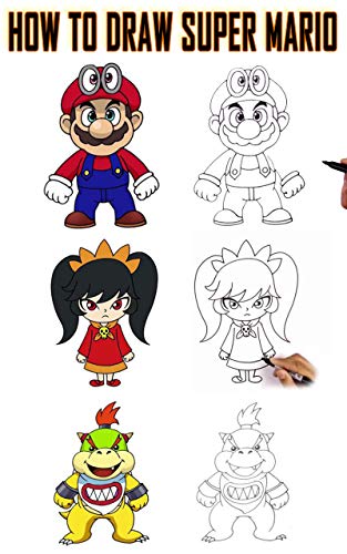 images How To Draw Mario Characters Step By Step