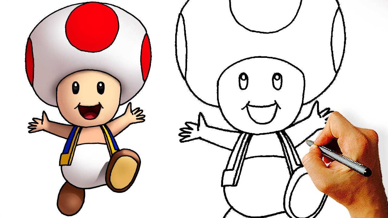 wallpapers How To Draw Mario Characters Step By Step