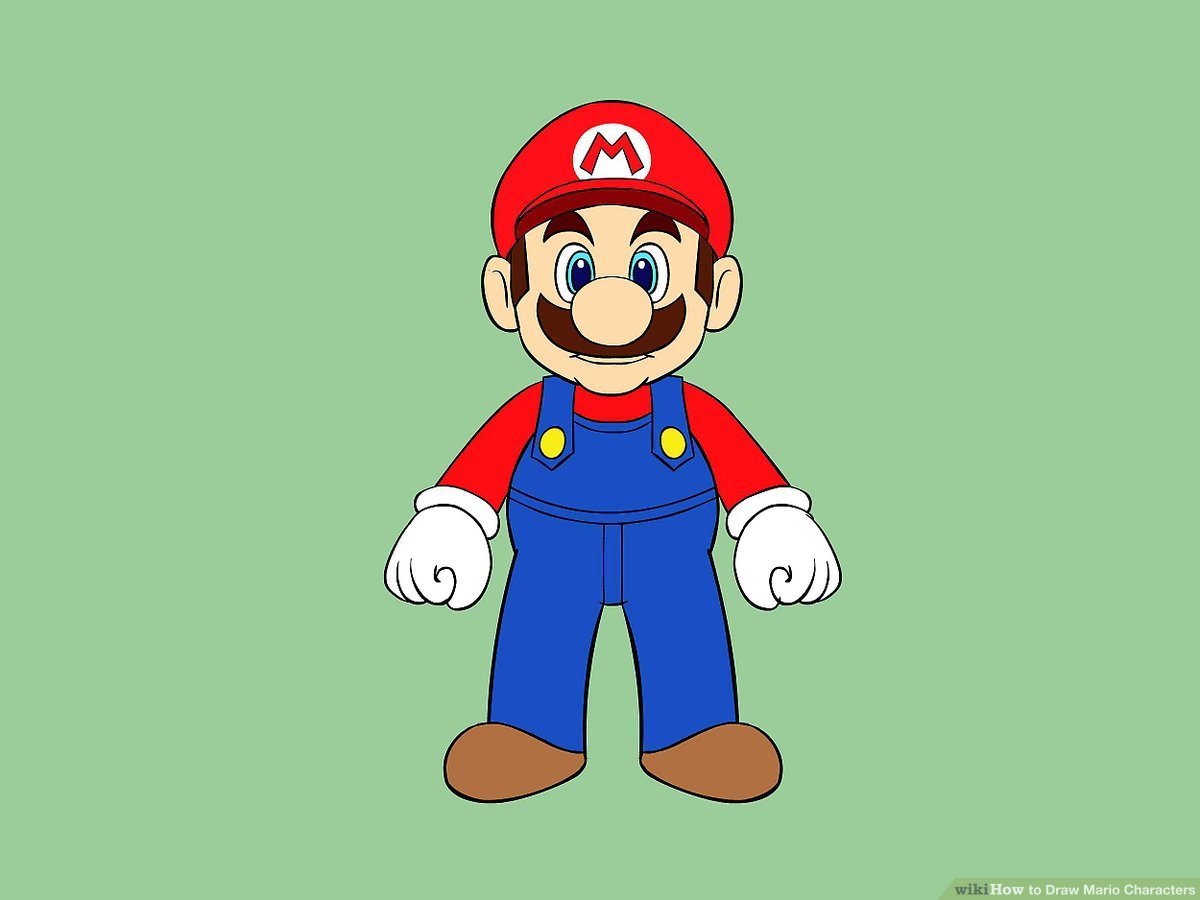 picture How To Draw Mario Characters Step By Step