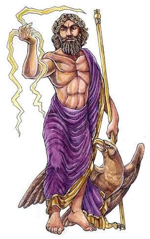 wallpapers Jupiter Roman God Art