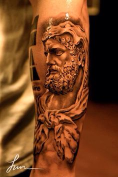 photo Jupiter Roman God Tattoo