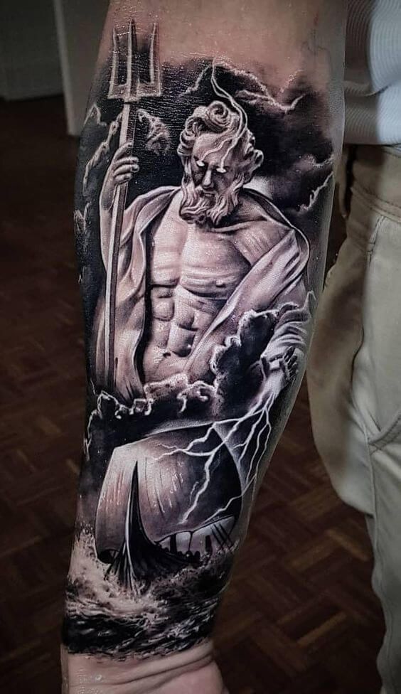 pic Jupiter Roman God Tattoo