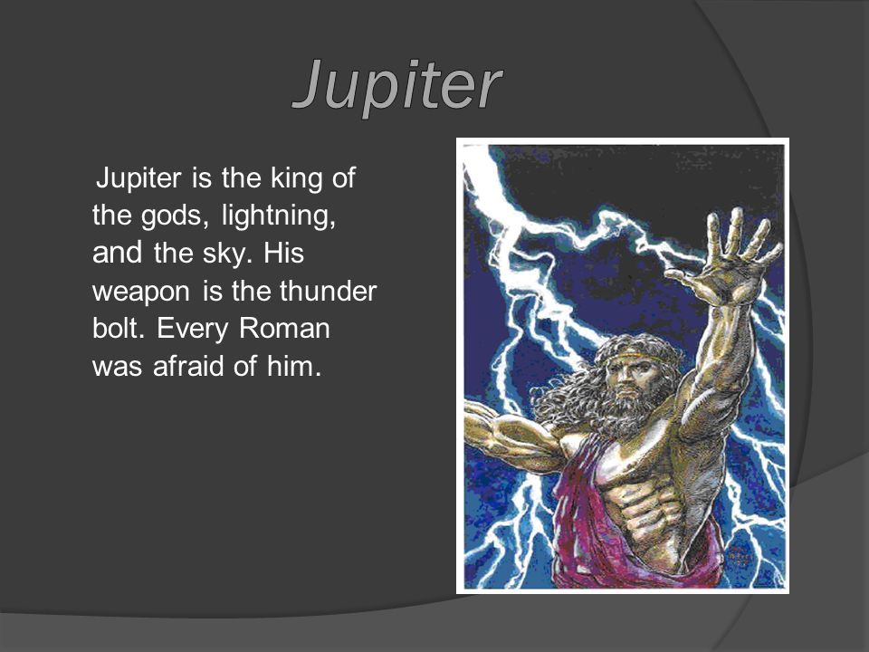 picture Jupiter Roman God Weapon