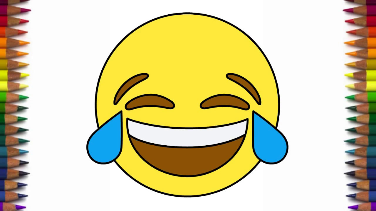 Featured image of post Laughing Face Emoji Drawing