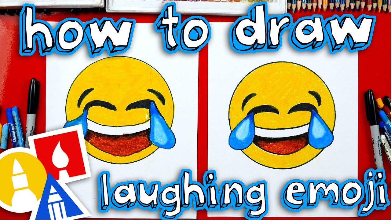 picture Laughing Face Emoji Drawing