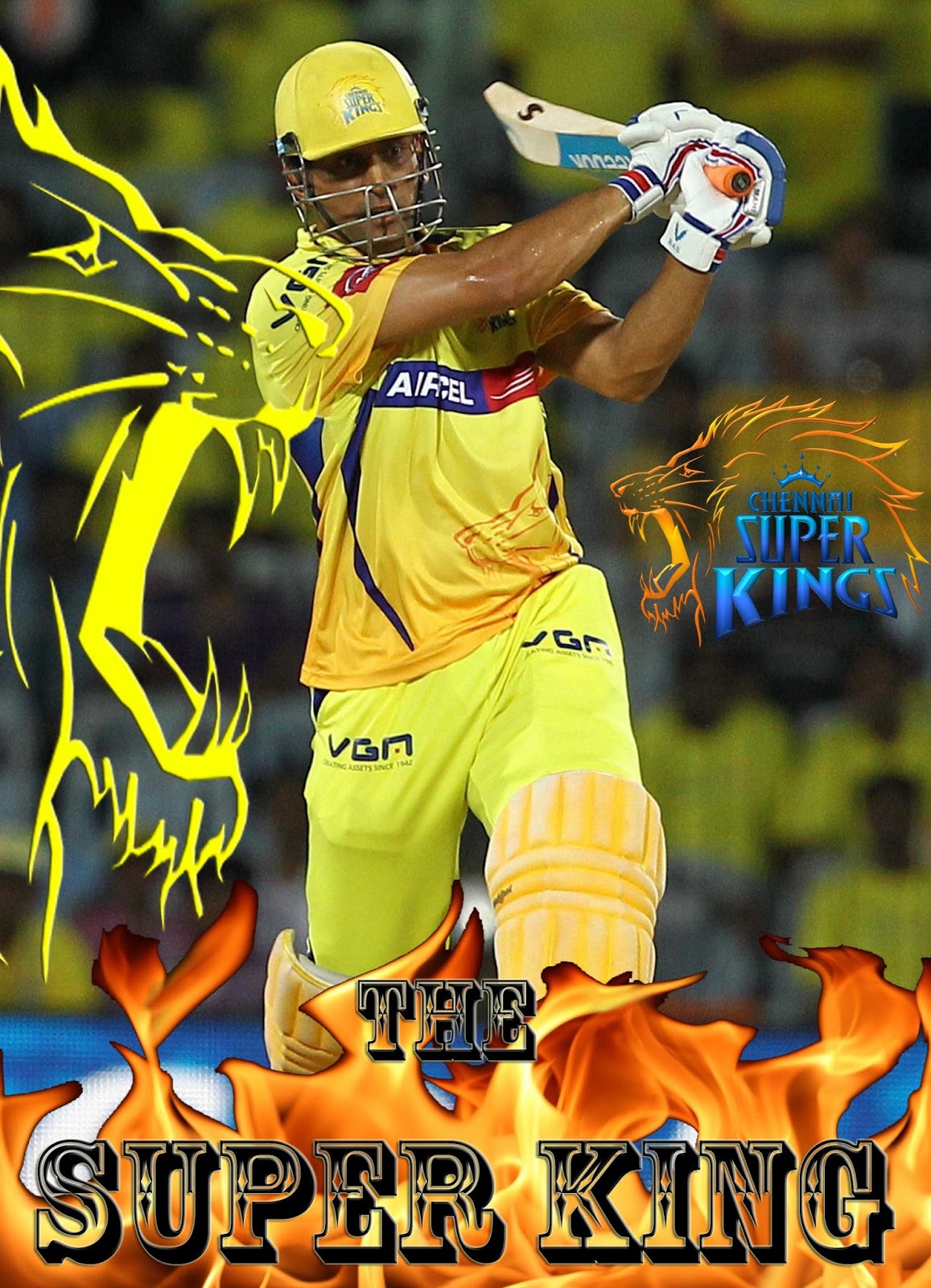 photo Ms Dhoni Wallpaper Csk