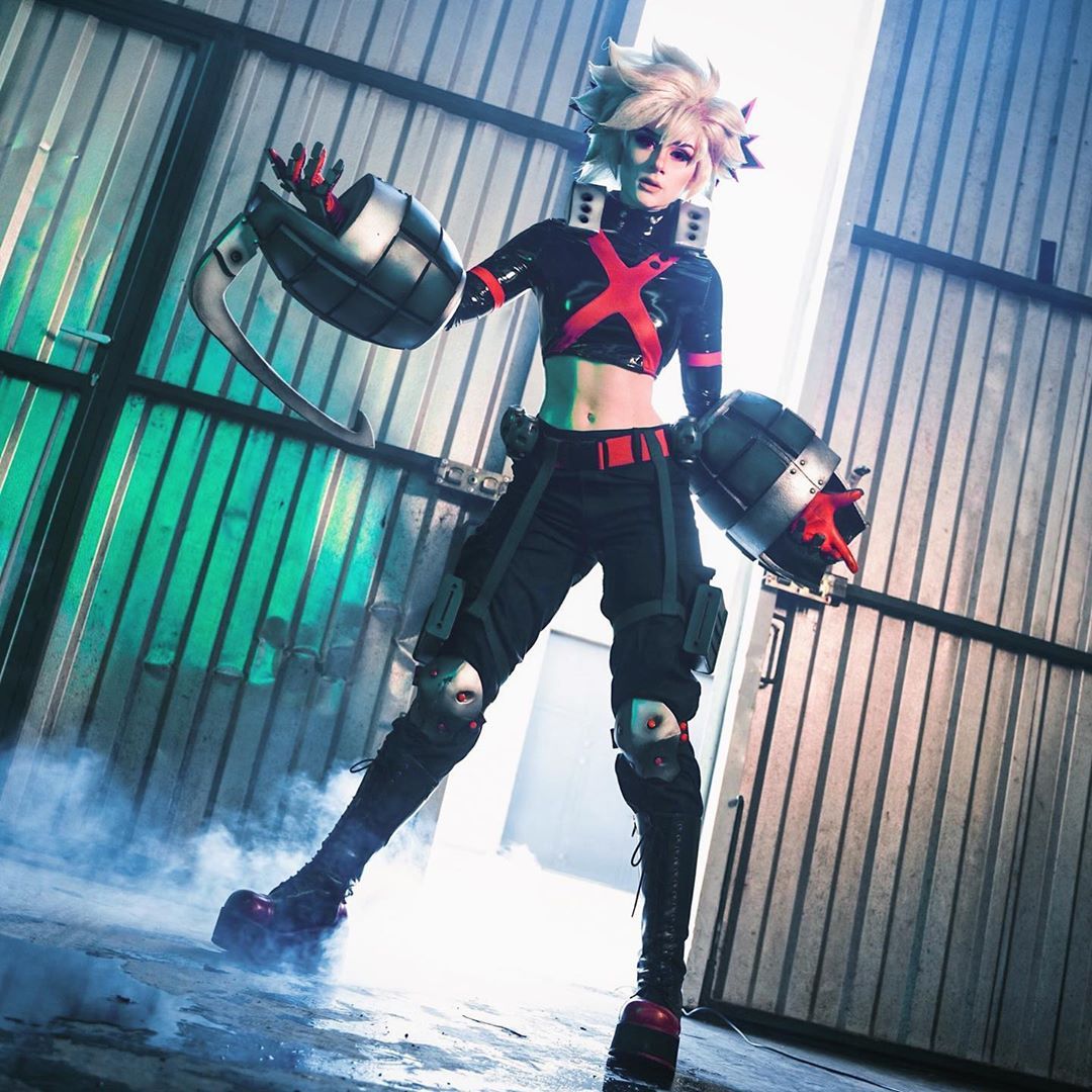 pix My Hero Academia Female Bakugou Cosplay