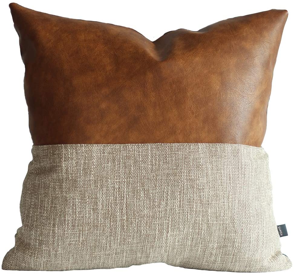 pics Navy And Cognac Pillows